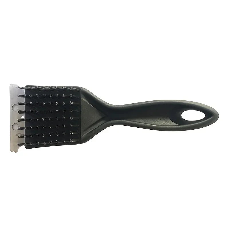 Heavy Duty Grill Cleaning Brush with Steel Bristles - BBQ Grate Scrubber