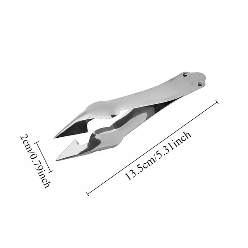 Strawberry Huller & Pineapple Corer - 304 Stainless Steel Fruit Tool with Clips