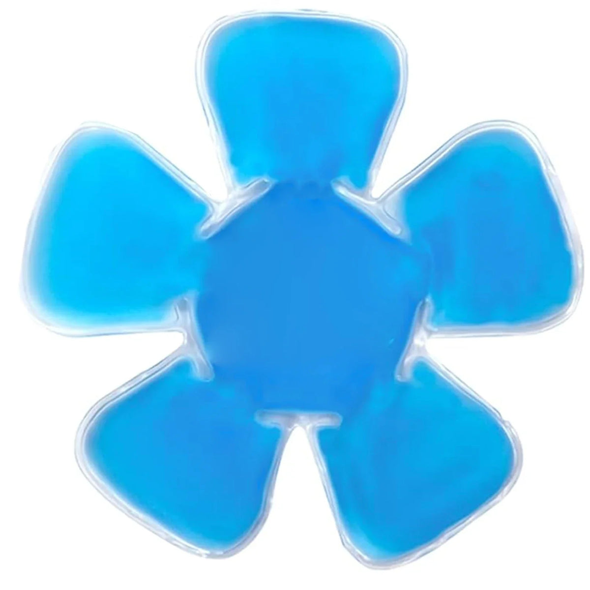 Blue PVC Gel Ice Pack - Reusable Cooling Insert for Helmets and Hats