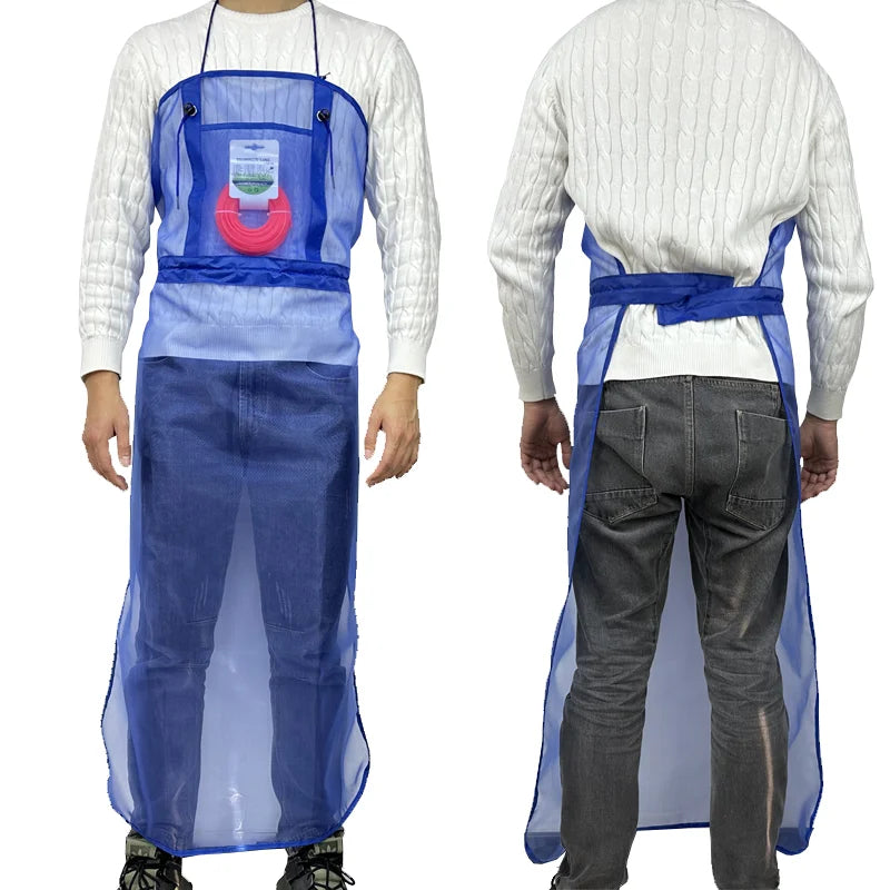 Garden Mowing Apron - Breathable Mesh Apron for Lawn Care and Trimming