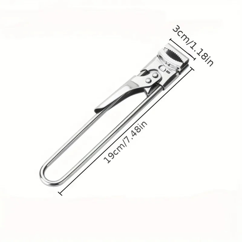 Adjustable Multi Function Bottle Opener - Stainless Steel Kitchen Tool