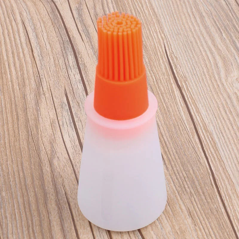 Silicone Basting Brush - Heat Resistant Pastry & BBQ Oil Brush