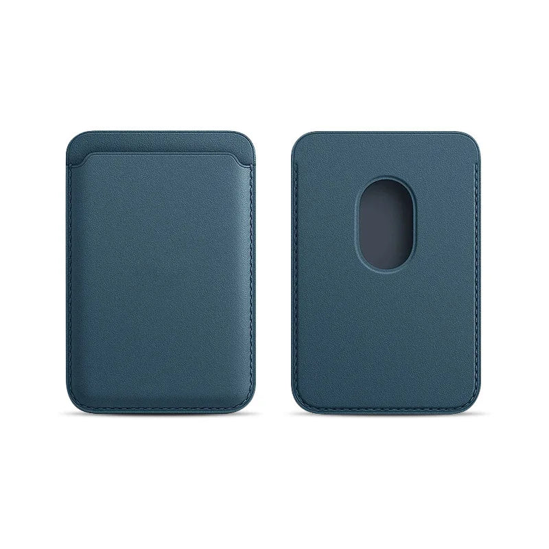 Magnetic Card Holder - PU Leather MagSafe iPhone Wallet in 21 Colours