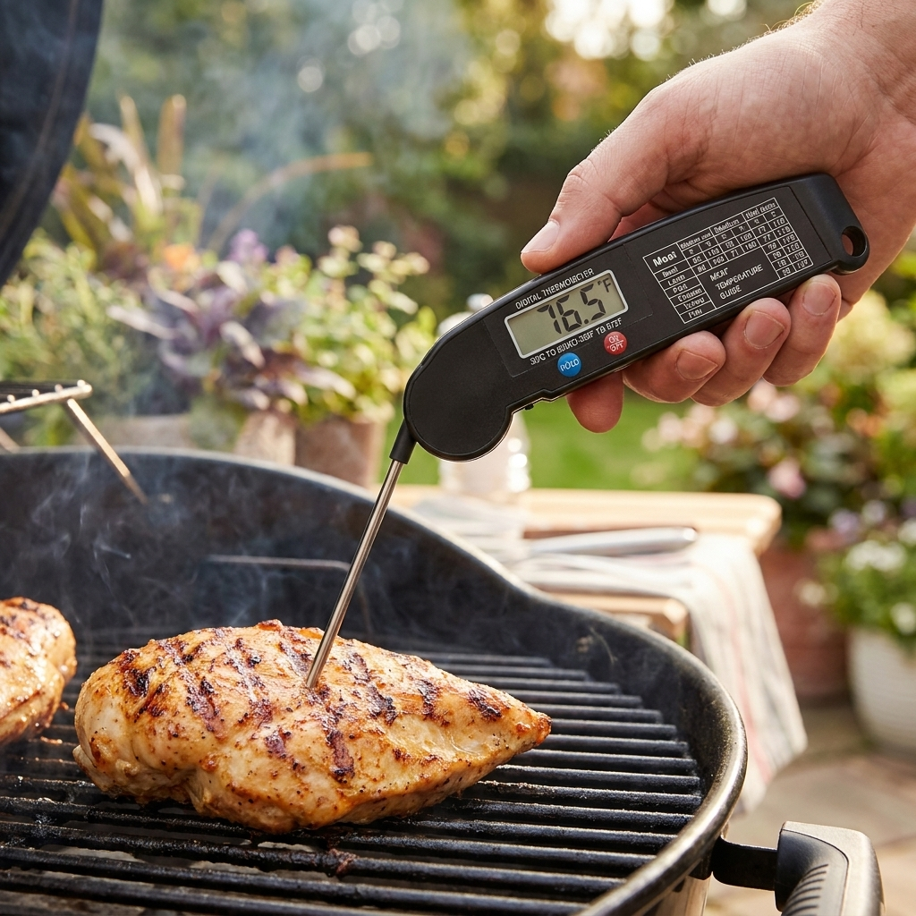 Meat thermometer black lifestyle