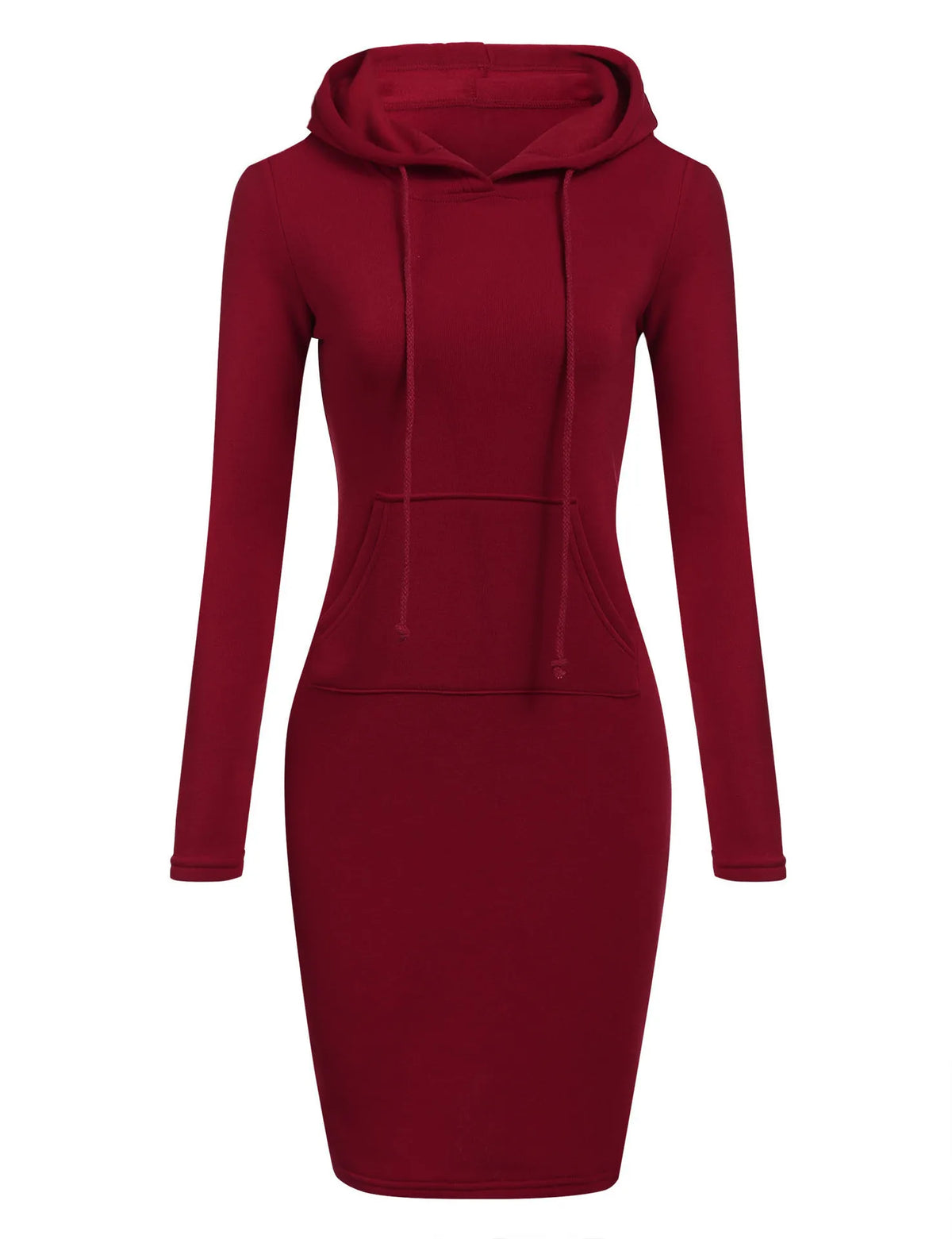 Hooded Dress for Women - Autumn Hoodie Dress in Four Colours, Sizes S-XXL