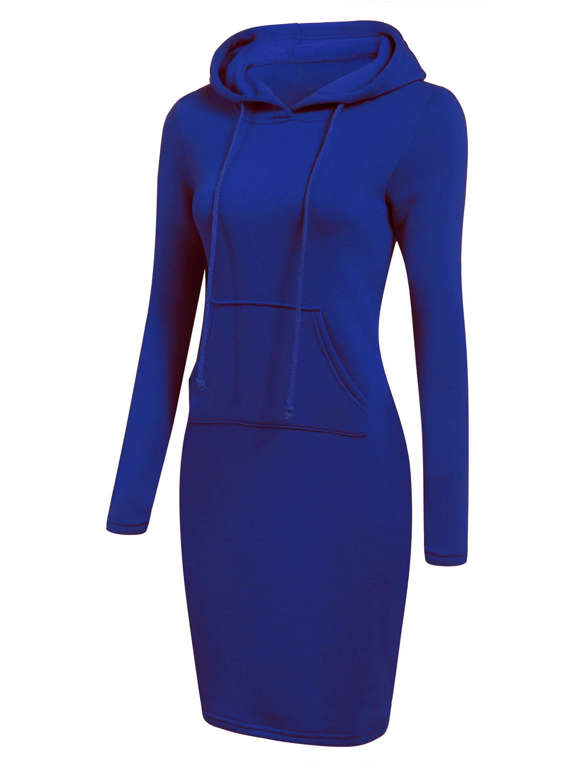 Hooded Dress for Women - Autumn Hoodie Dress in Four Colours, Sizes S-XXL