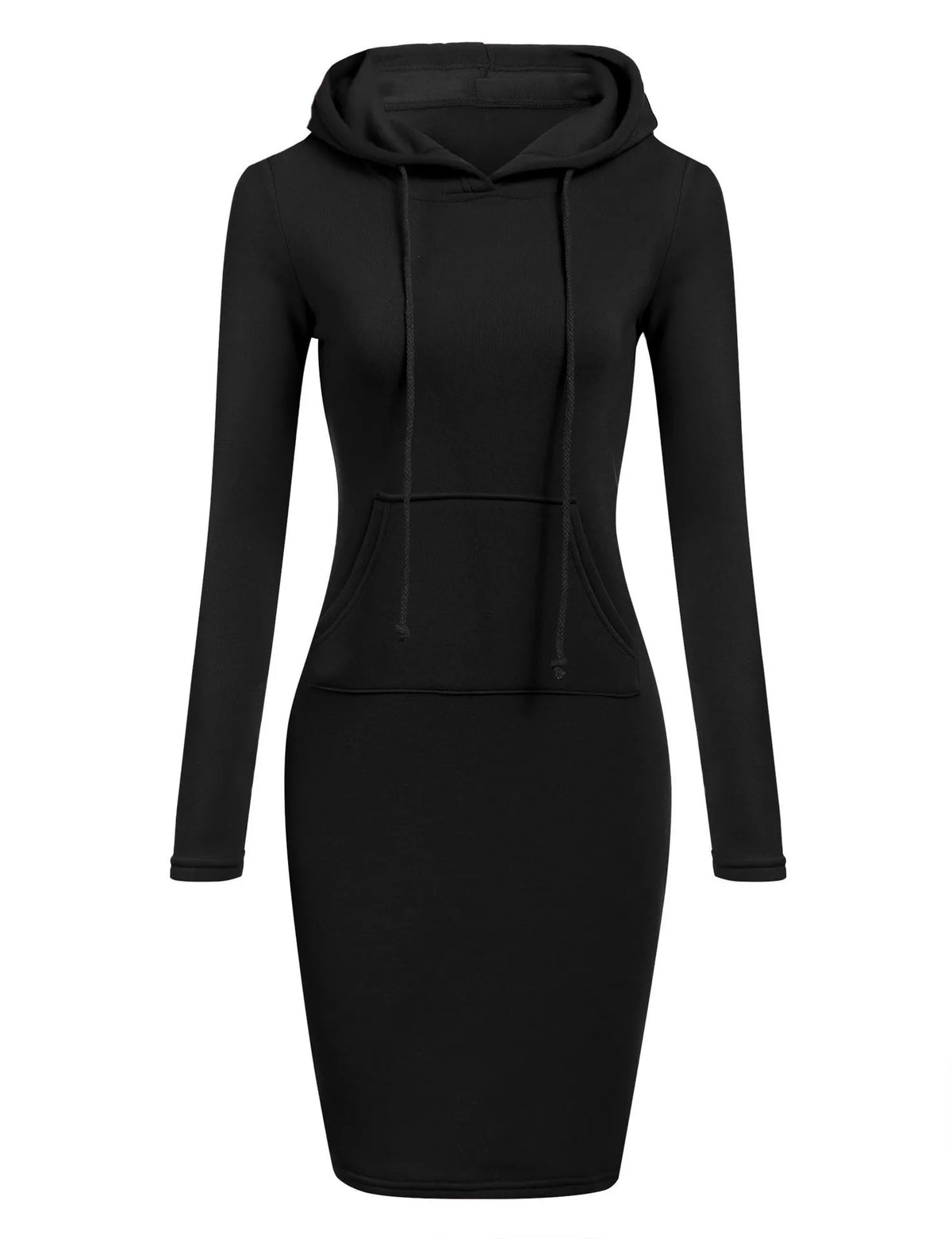 Hooded Dress for Women - Autumn Hoodie Dress in Four Colours, Sizes S-XXL