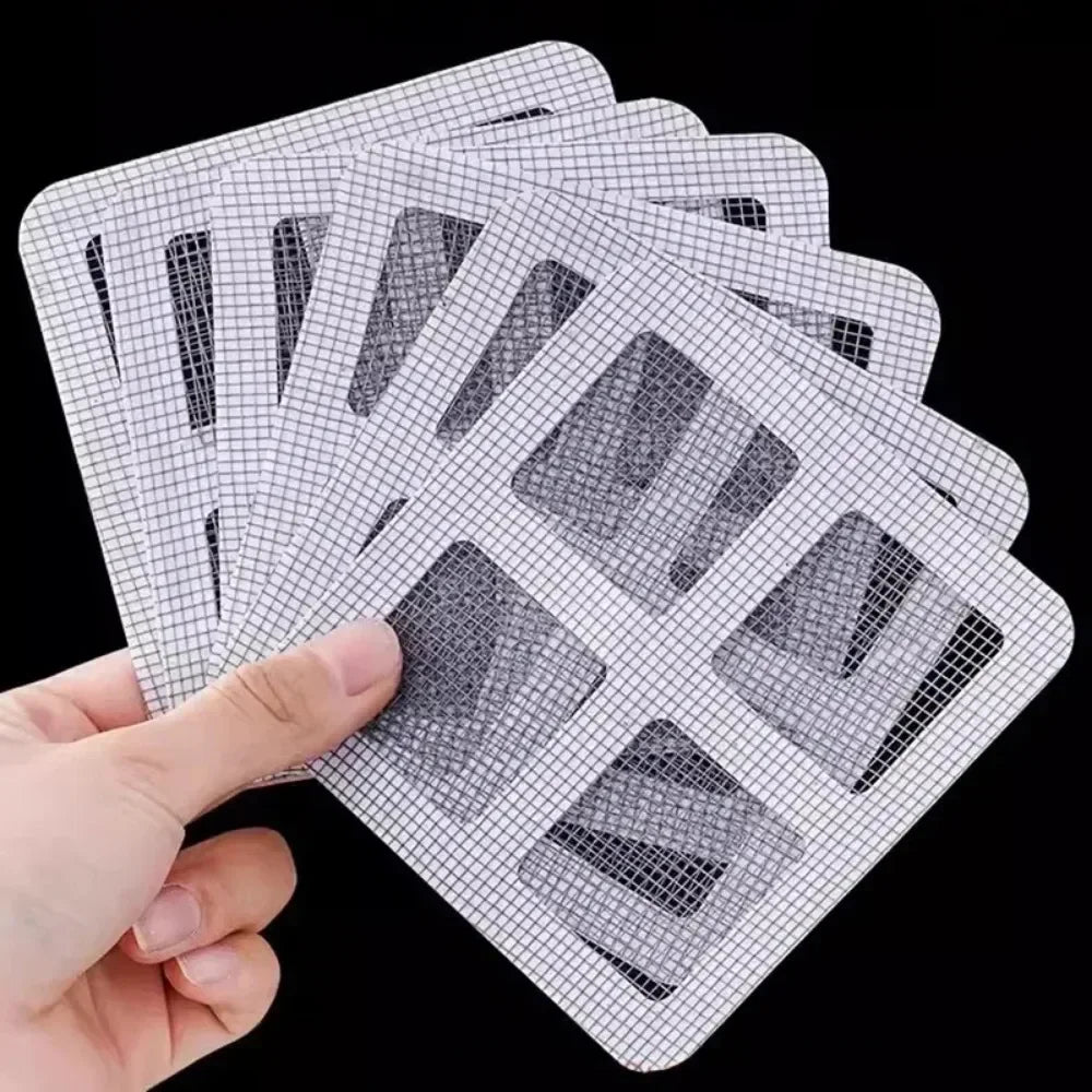 Disposable Shower Drain Covers - 10x10cm Hair Catchers in 1 to 200 Packs