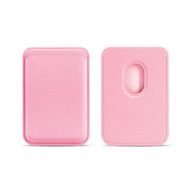 Magnetic Card Holder - PU Leather MagSafe iPhone Wallet in 21 Colours