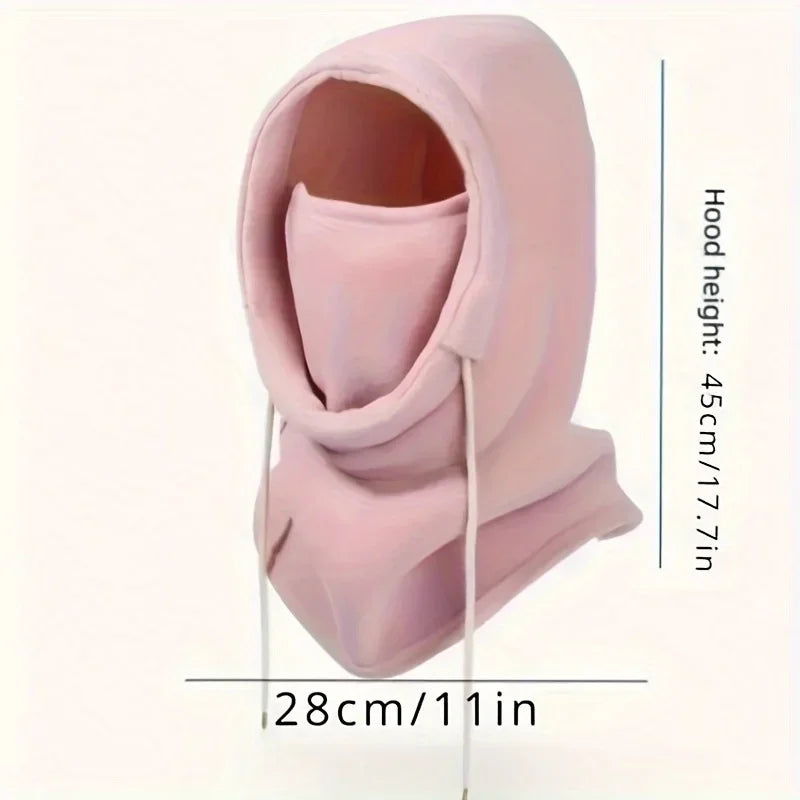 Unisex Winter Balaclava - Windproof Knit Face and Neck Cover for Cold Days