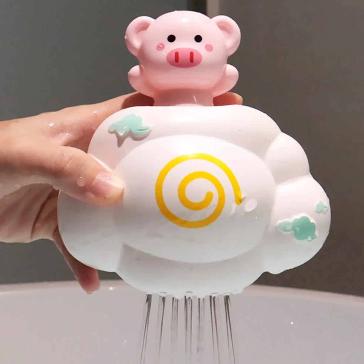 Baby Bath Toy - Pig and Deer Water Play Toys for Toddler Bath Time