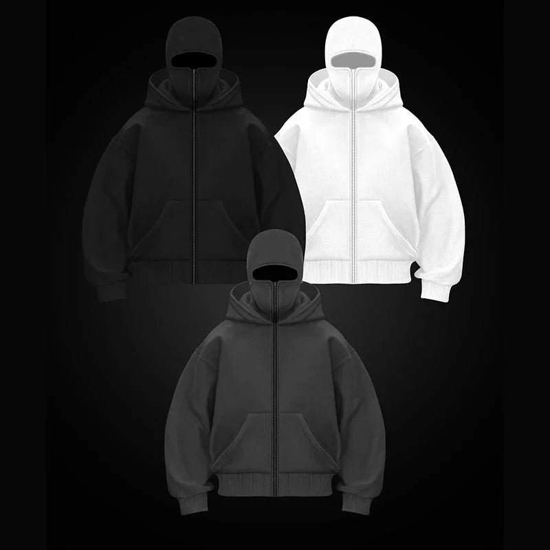 Balaclava for Men and Women - Hooded Winter Face Cover in Sizes S to XXL