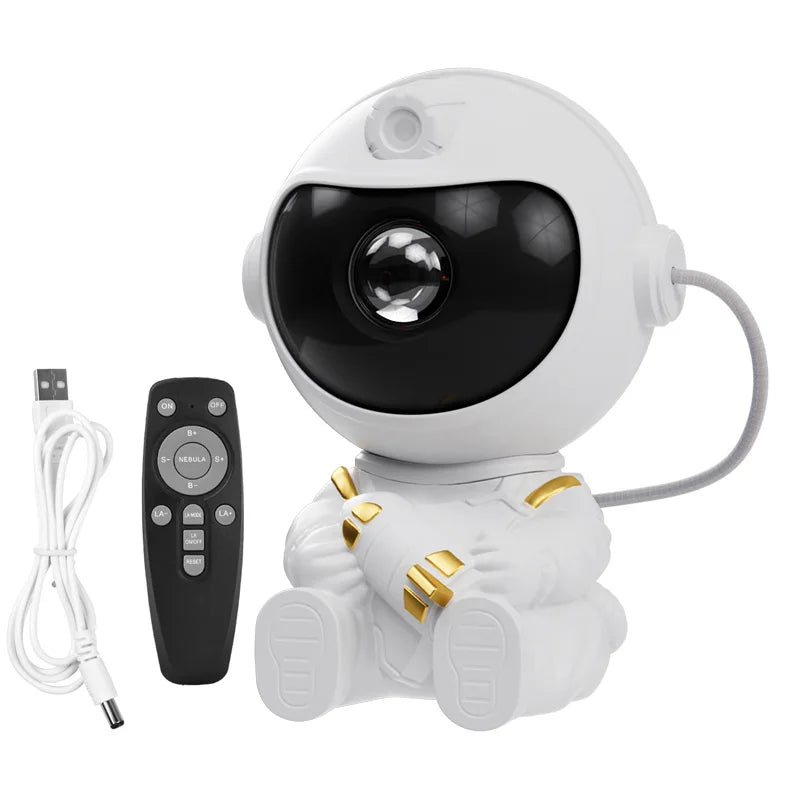 LED Star Galaxy Projector - Rocket and Aircraft Night Light for Kids Bedrooms