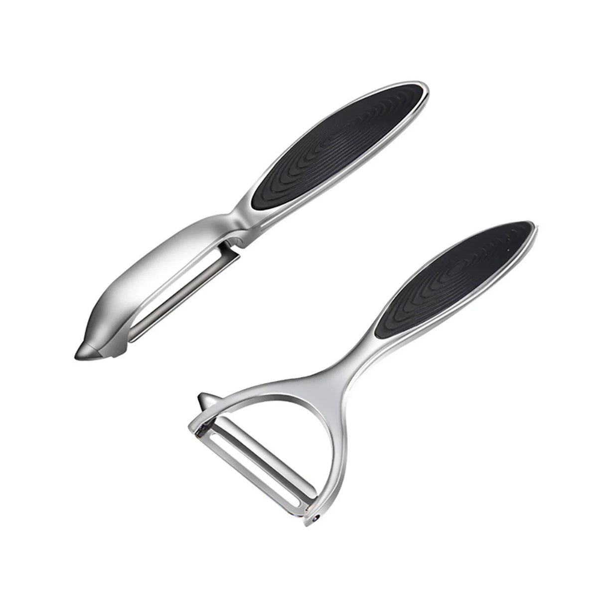 Stainless Steel Vegetable Peeler - Flat and Y-Shaped Multifunctional Peelers