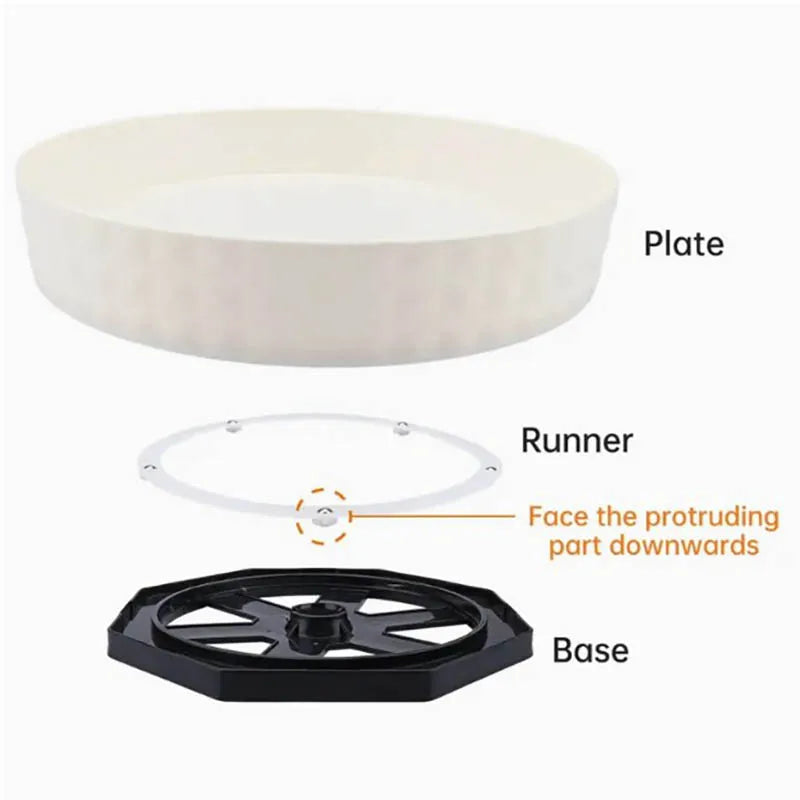 Rotating Countertop Storage Rack - 360 Lazy Susan Spice and Cosmetic Organiser