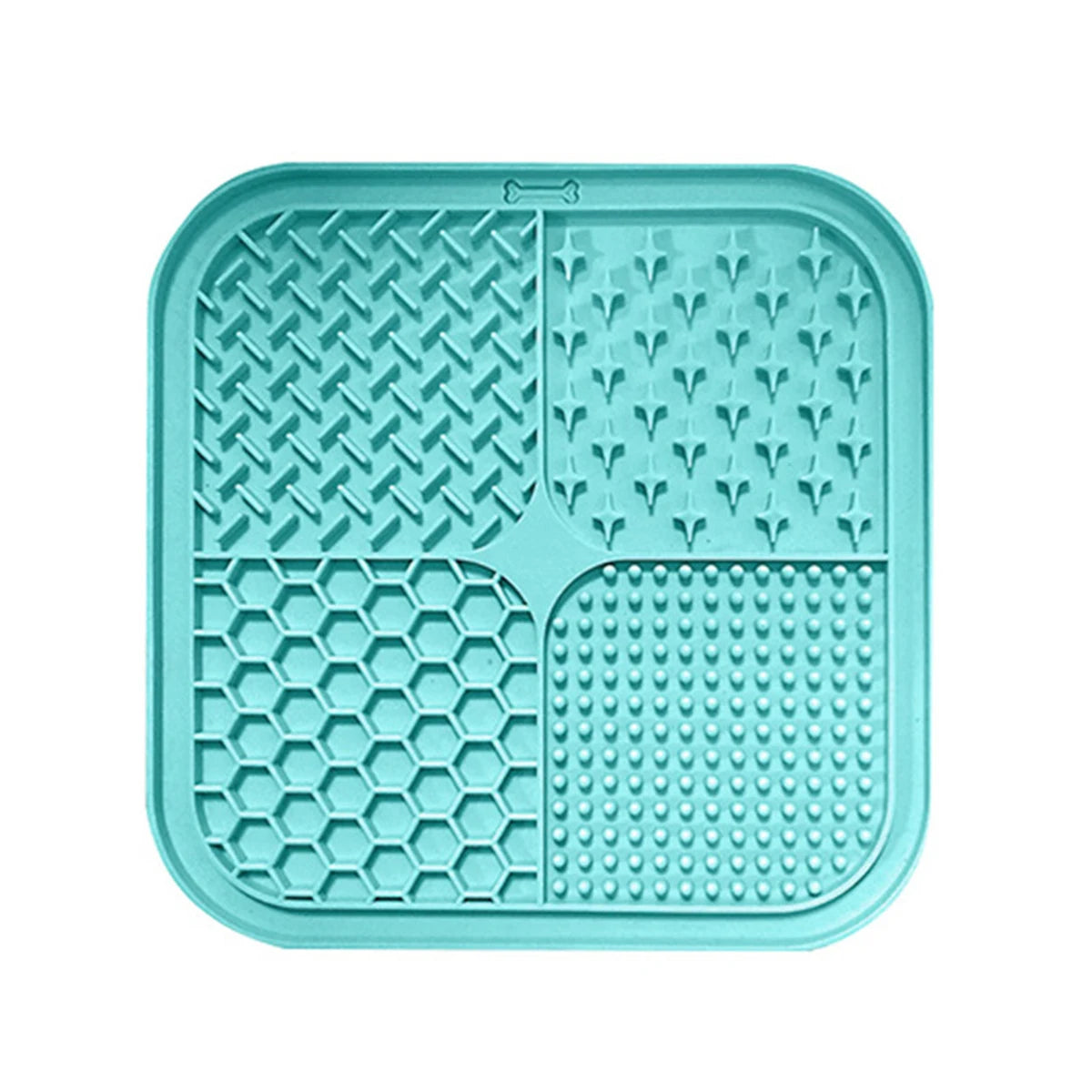Silicone Pet Lick Mat - Suction Cup Slow Feeder Pad for Dogs and Cats