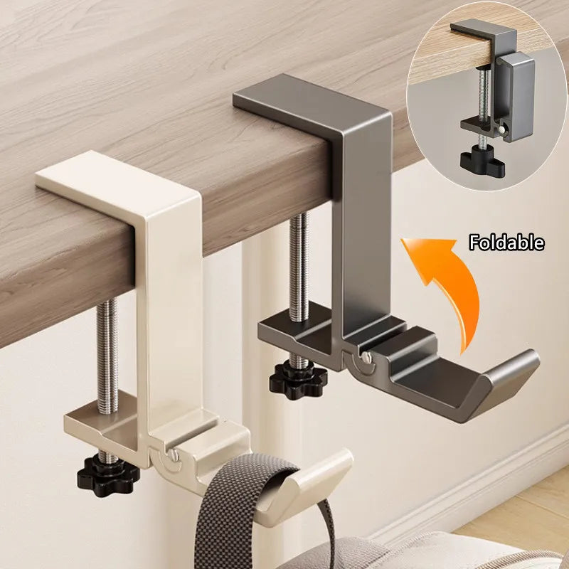 Adjustable Foldable Desk - Fold Away Table in Three Colours, 1 or 2 Pack