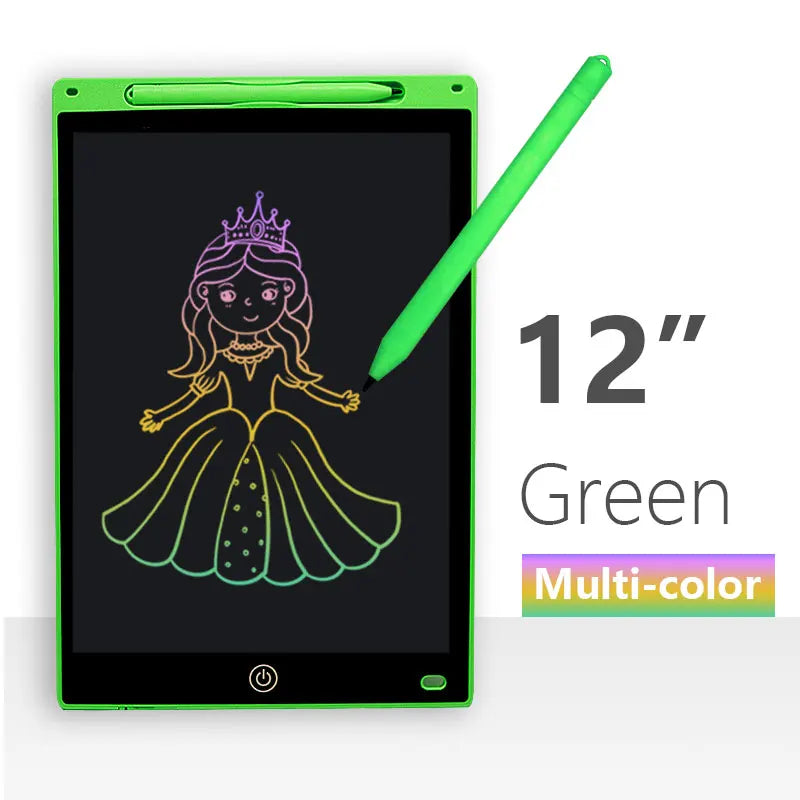 LCD Writing Tablet for Kids - 8.5 and 12 Inch Drawing and Doodle Board