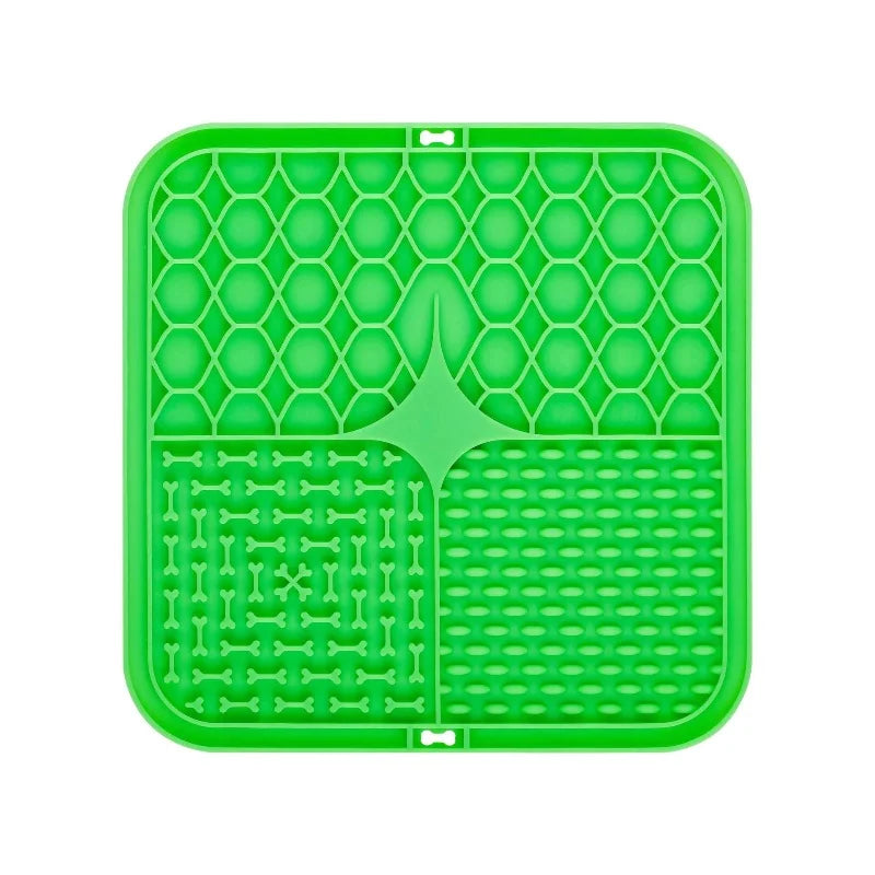 Pet Lick Mat - Silicone Suction Slow Feeder for Dog Bathing and Training