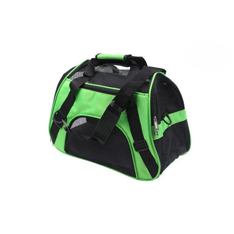 Pet Carrier Bag - Breathable Foldable Cat and Dog Travel Bag in S, M and L