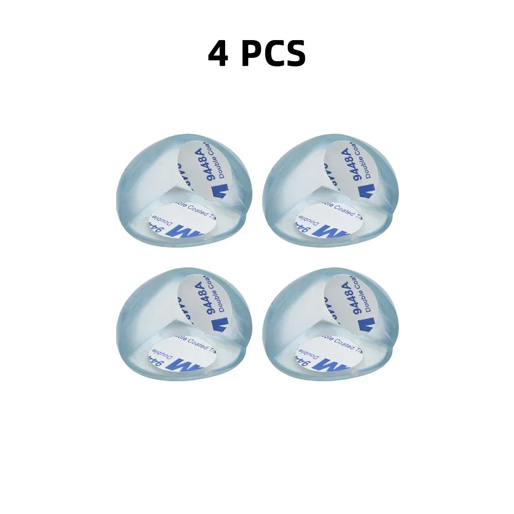 Clear Table Corner Protectors - Soft PVC Baby Safety Edge Guards, 4-16 Pack