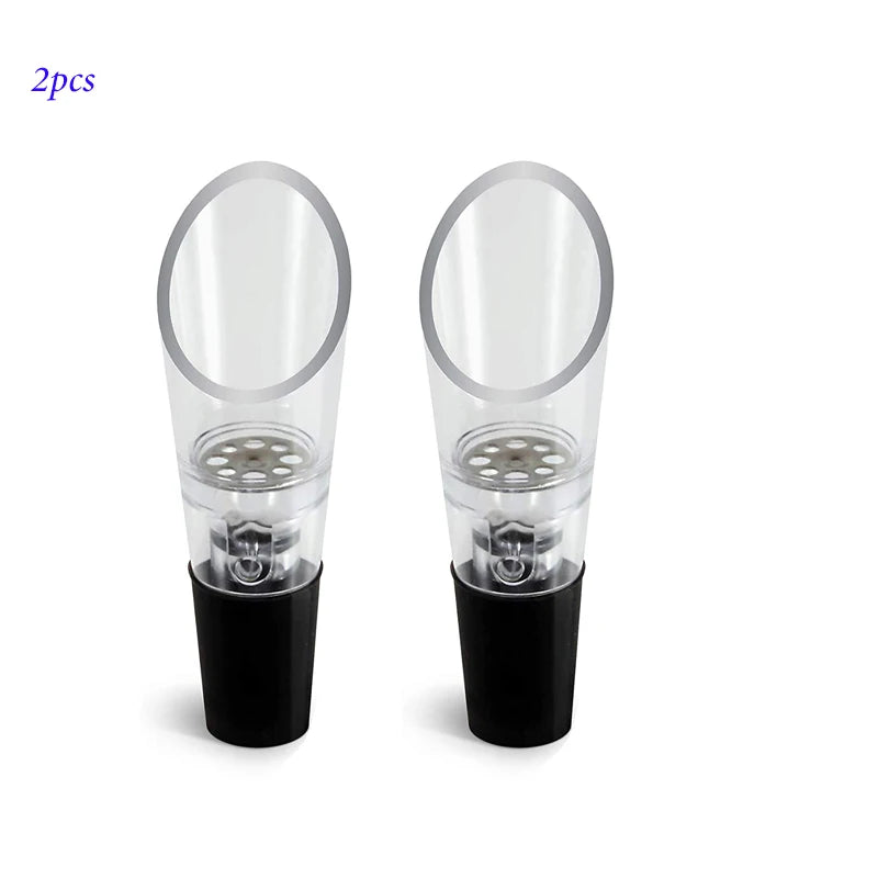 Crystal Wine Aerator Pourers - Multipacks of 2, 5, 10 or 12 Pieces