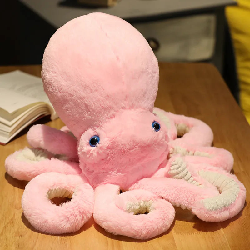 Plush Octopus Toy - Giant Soft Cuddly Toy in 4 Sizes from 30cm to 90cm