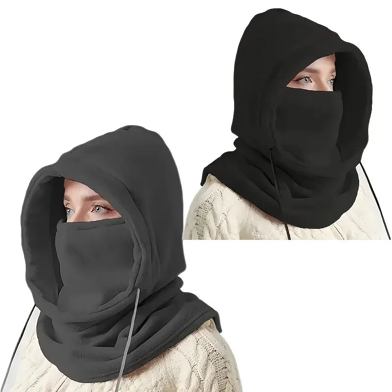 Unisex Winter Balaclava - Windproof Knit Face and Neck Cover for Cold Days