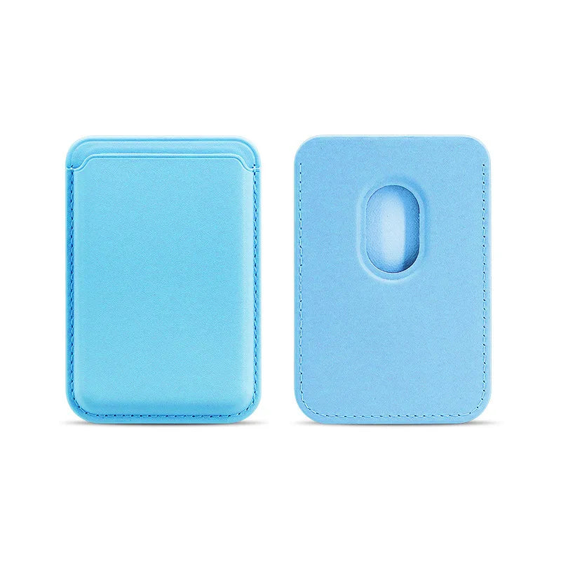 Magnetic Card Holder - PU Leather MagSafe iPhone Wallet in 21 Colours