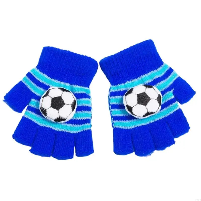 Plush Duck Gloves - Soft Warm Winter Gloves with Animal Design for Kids