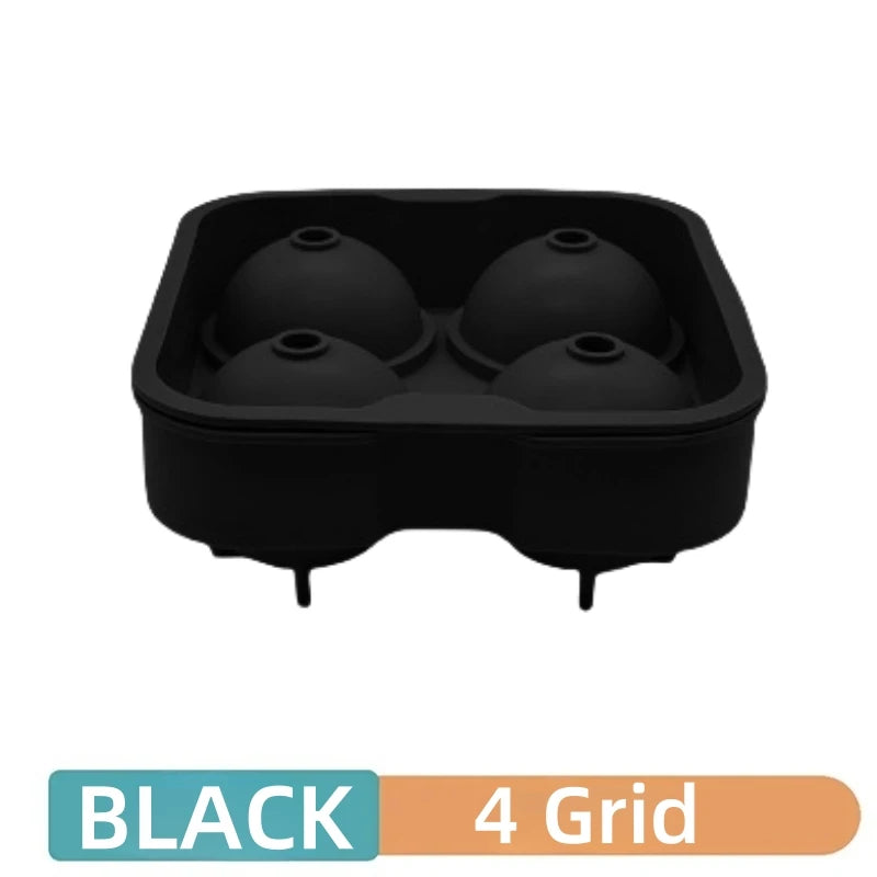 Silicone Ice Cube Molds - Sphere, Skull & Grid Trays for Whiskey & Cocktails