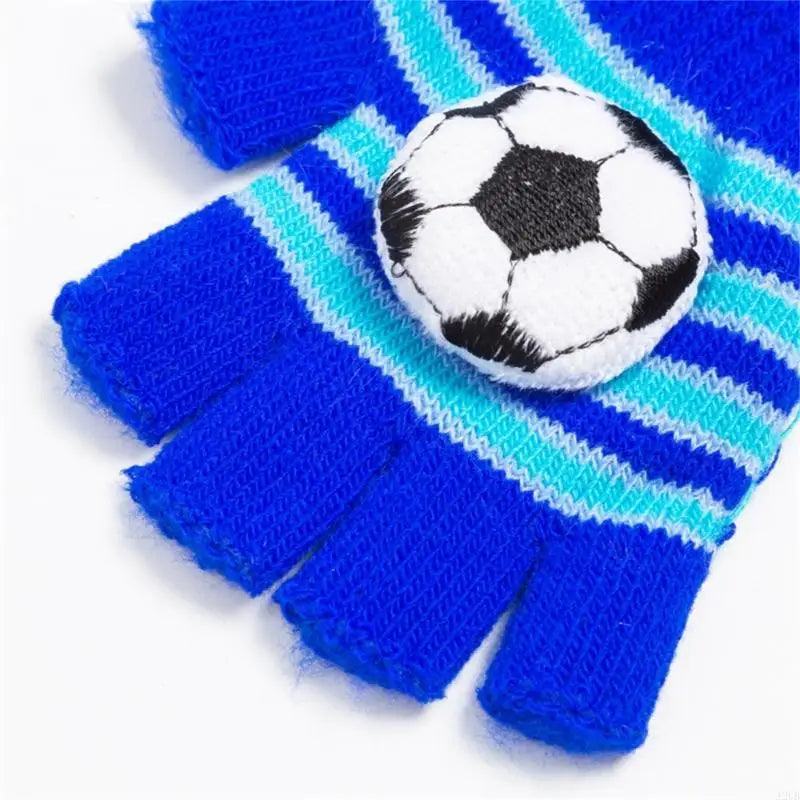 Plush Duck Gloves - Soft Warm Winter Gloves with Animal Design for Kids