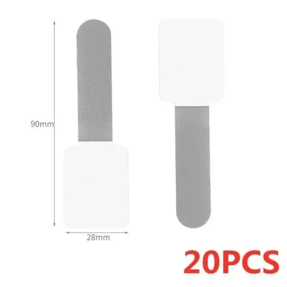 Adhesive Cable Management Straps - Reusable Nylon Cord Organiser Ties for Desks