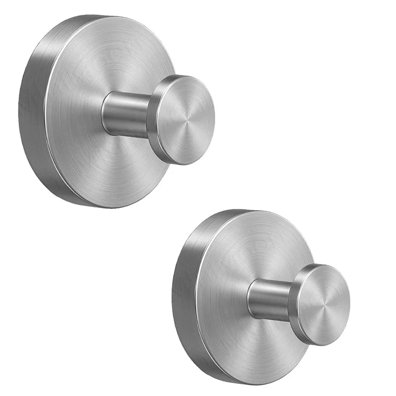 Suction Cup Hooks - Stainless Steel Towel Hooks in Black, Gold and Silver