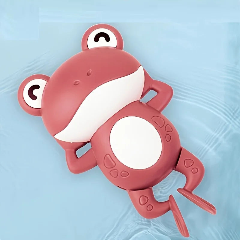 Wind-Up Bath Toys - Swimming Clockwork Frogs for Toddler Bath Time and Pool Play
