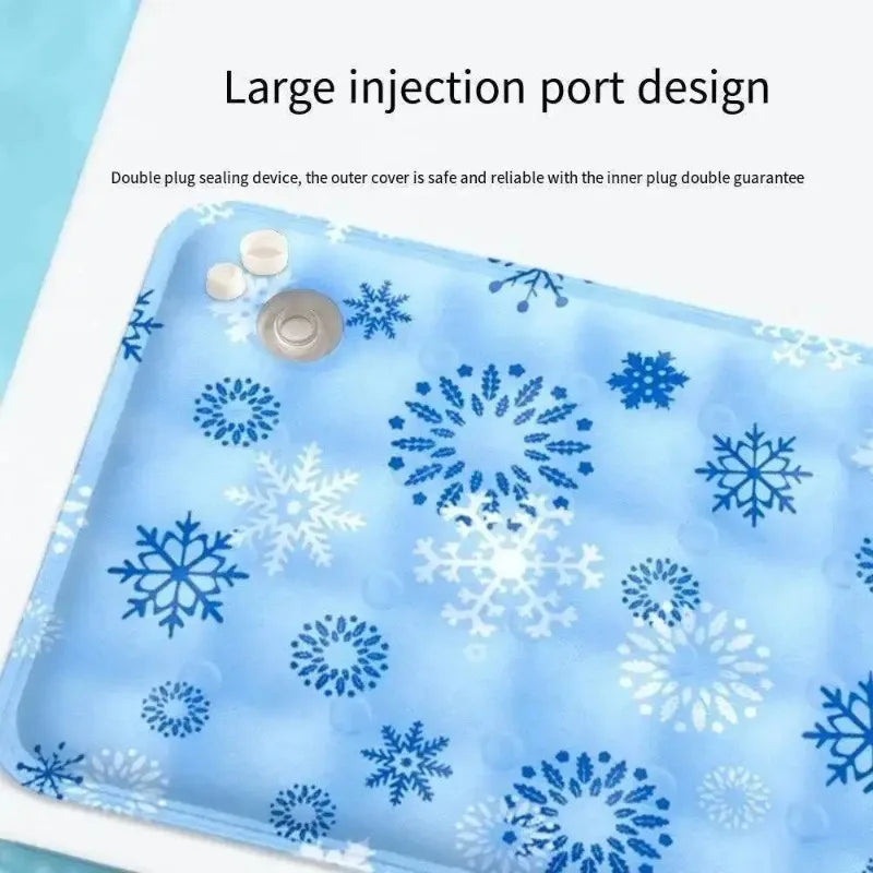 Self-Cooling Pet Gel Mat - Water Fill Cooling Pad for Dogs and Cats in Summer Heat