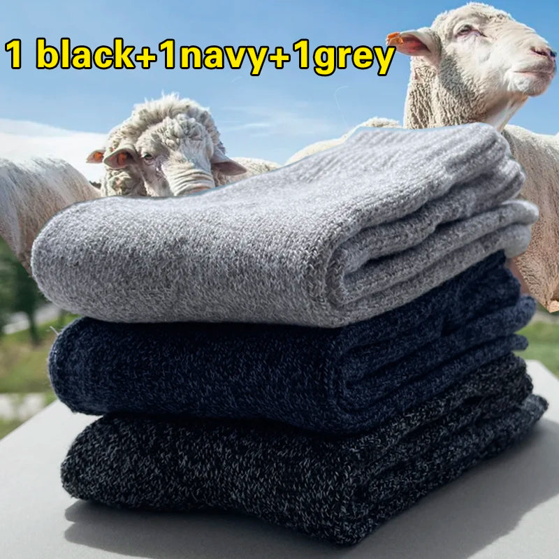 Winter Warm Thick Towel - Soft Wool Set of 3 in Five Colour Options