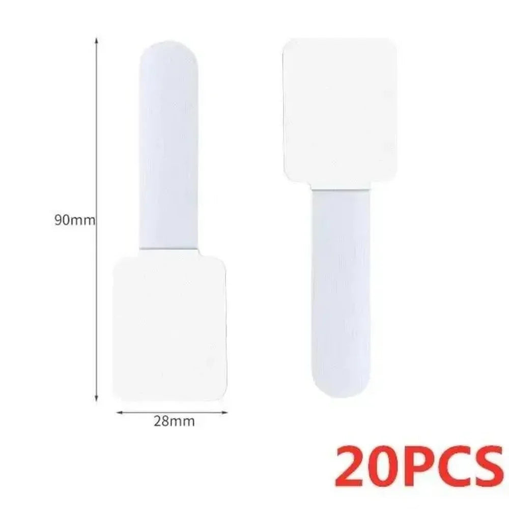 Adhesive Cable Management Straps - Reusable Nylon Cord Organiser Ties for Desks