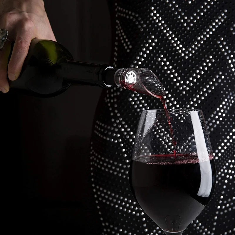 Crystal Wine Aerator Pourers - Multipacks of 2, 5, 10 or 12 Pieces
