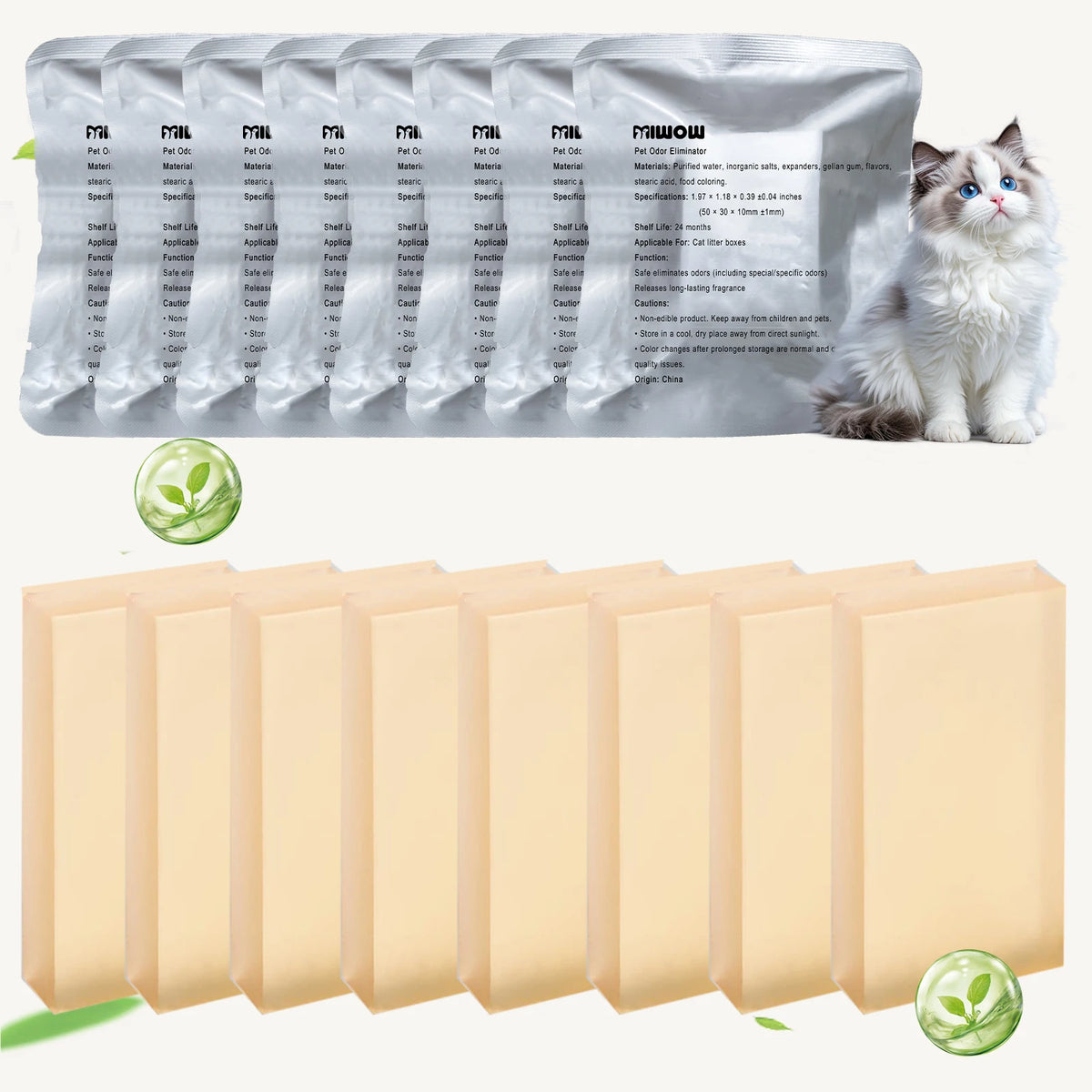 Cat Litter Box Odour Control - Fits Petkit, Meowant and Ubpet SC01/SC02