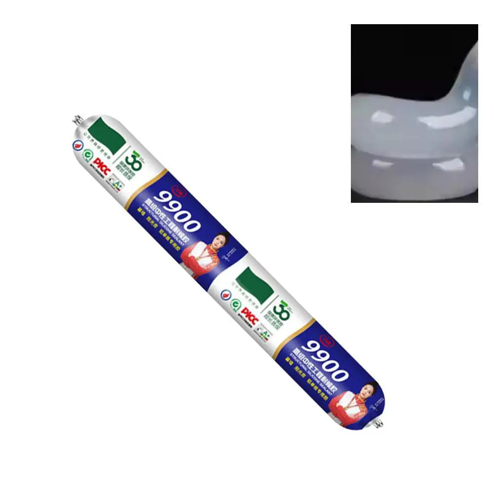 Waterproof Silicone Sealant - Structural Wall Adhesive in Four Colours