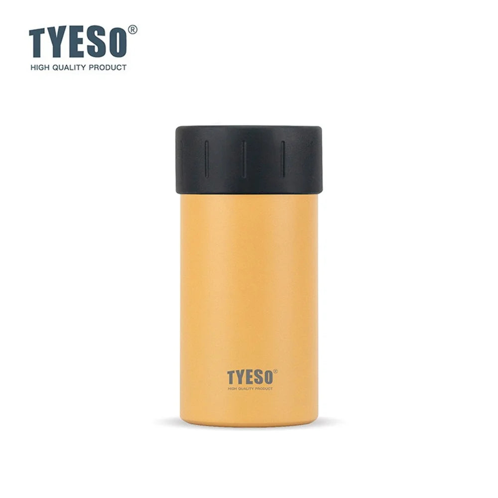 Insulated Can and Bottle Cooler - Stainless Steel Double Wall Drink Holder, 350ml and 520ml