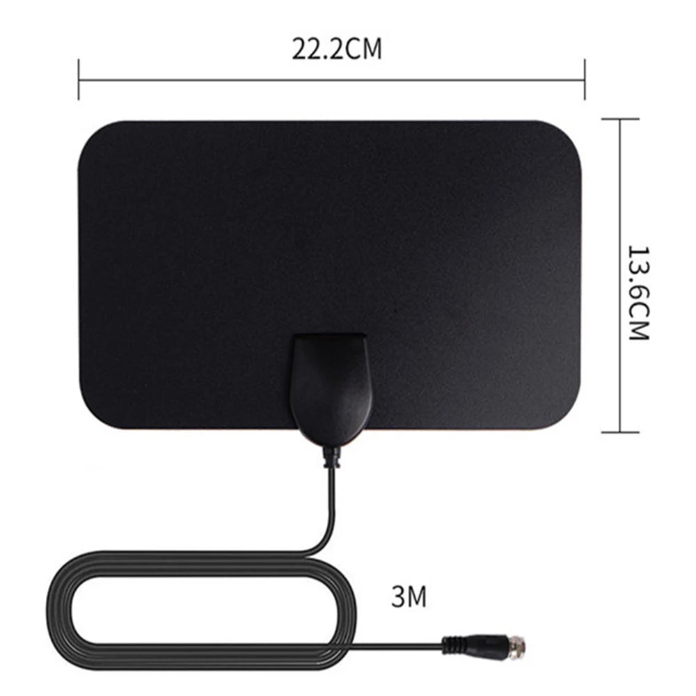 4K Digital TV Antenna - Compact Indoor HDTV Aerial for Home Entertainment