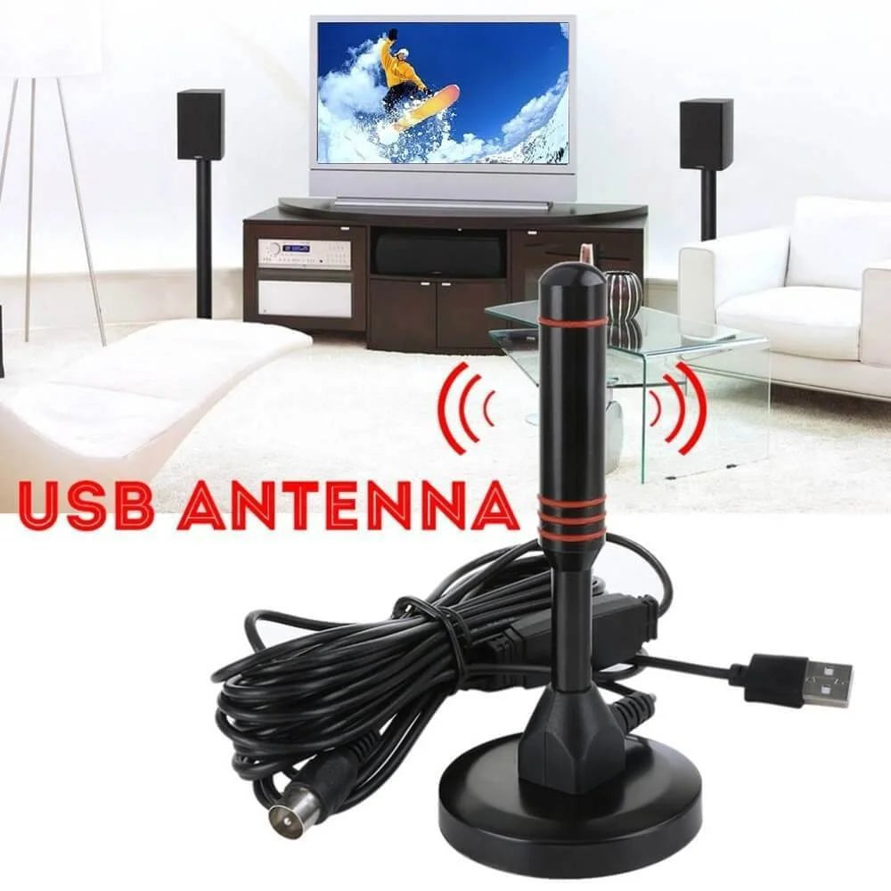 HD Digital TV Antenna - Ultra Thin Indoor Aerial for Free to Air Channels