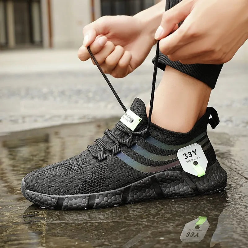 Mens Casual Sport Shoes - Breathable Lightweight Trainers in Sizes 37-46