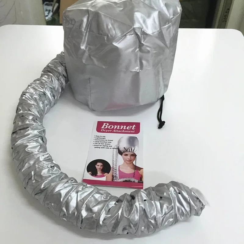 Portable Hair Bonnet Dryer Cap - Quick Drying Hood for Home Styling