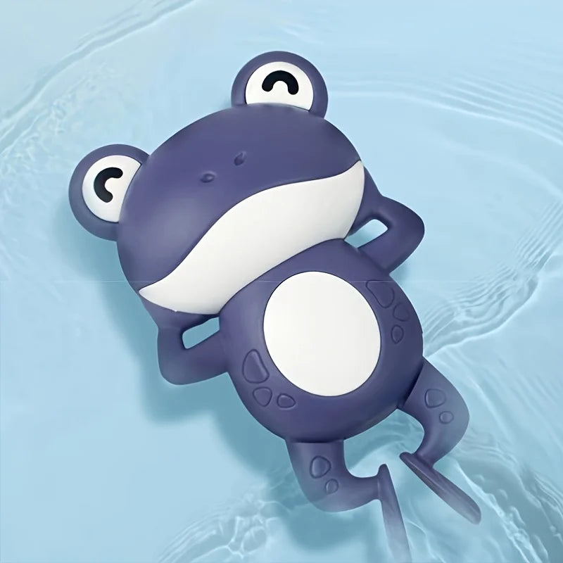 Wind-Up Bath Toys - Swimming Clockwork Frogs for Toddler Bath Time and Pool Play