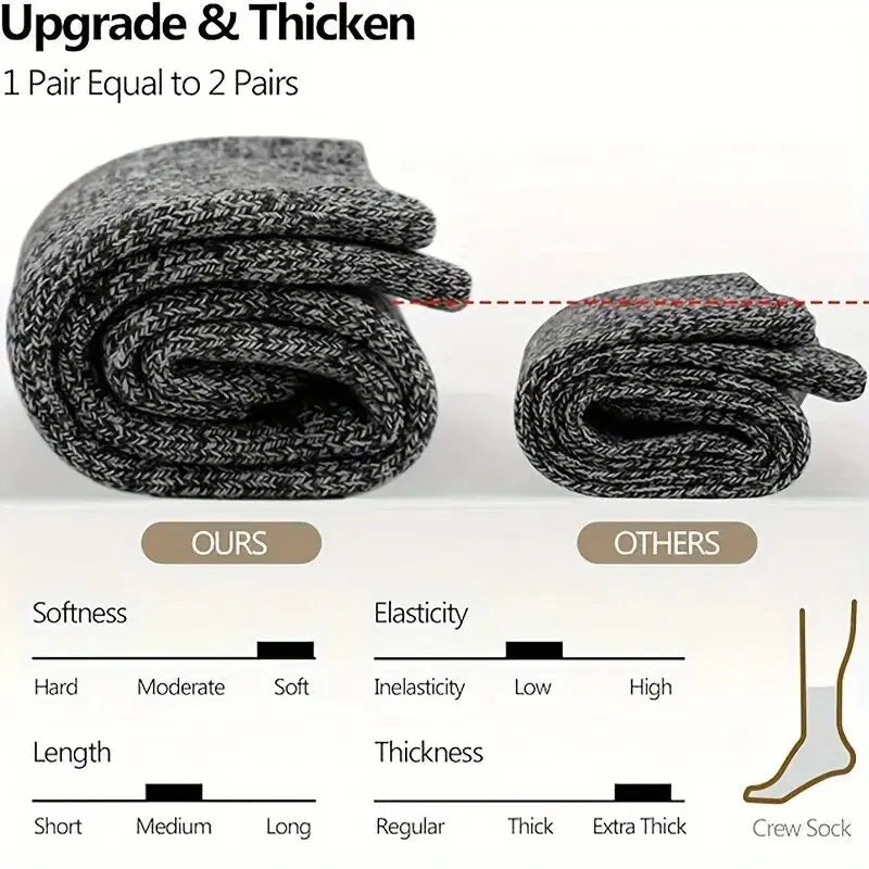 Winter Warm Thick Towel - Soft Wool Set of 3 in Five Colour Options