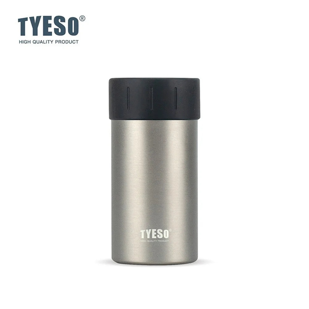 Insulated Can and Bottle Cooler - Stainless Steel Double Wall Drink Holder, 350ml and 520ml
