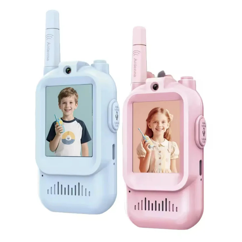 Kids Walkie Talkies - Long Range Outdoor 2-Pack for Ages 3-12 Camping